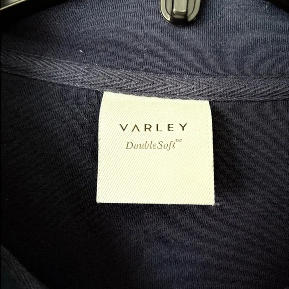 Varley Davenport Half-Zip Sweat Sz Lg navy blue - Picture 3 of 6